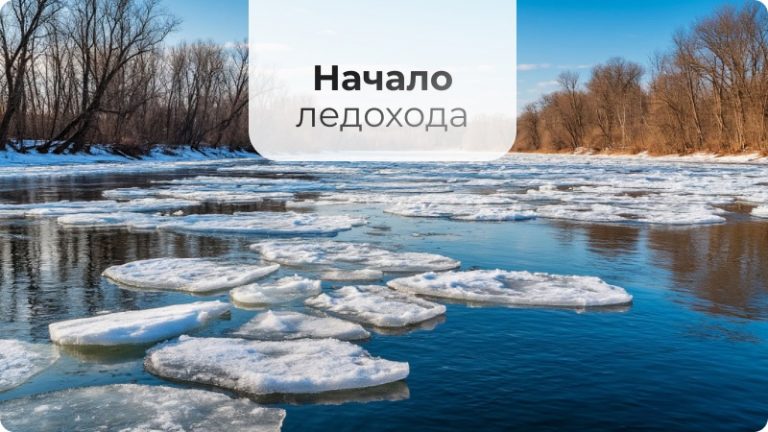 Ледоход на Оби: прогнозы и меры безопасности ❄🌊